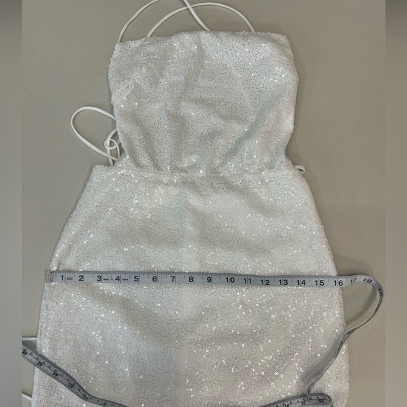 Lucy in the Sky White Mini Dress - Picture 11 of 11